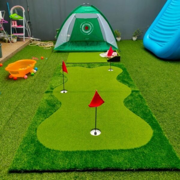 Lapangan Mini Golf Sintetis Portable (14) Lapangan Mini Golf Sintetis Portable (14)