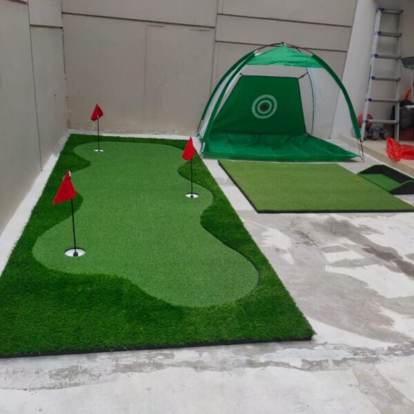Lapangan Mini Golf Sintetis Portable (16) Lapangan Mini Golf Sintetis Portable (16)